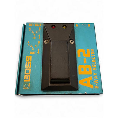 Used BOSS AB2 2 Way Selector Pedal