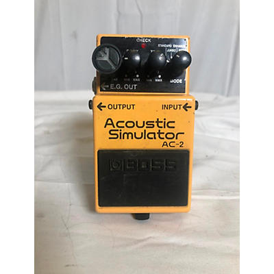 BOSS Used BOSS AC2 Acoustic Simulator Effect Pedal