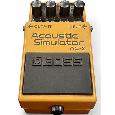 BOSS Used BOSS AC2 Acoustic Simulator Effect Pedal