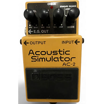 BOSS Used BOSS AC2 Acoustic Simulator Effect Pedal