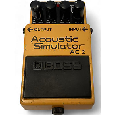 BOSS Used BOSS AC2 Acoustic Simulator Effect Pedal