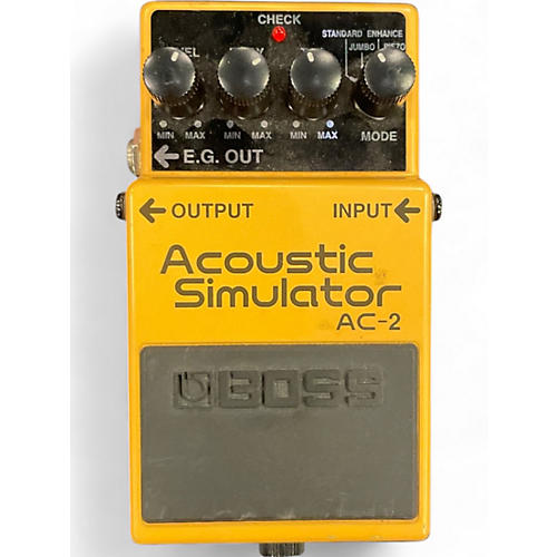 BOSS Used BOSS AC2 Acoustic Simulator Effect Pedal