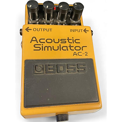 BOSS Used BOSS AC2 Acoustic Simulator Effect Pedal