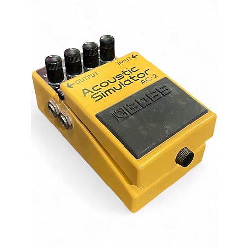 Used BOSS AC2 Acoustic Simulator Effect Pedal