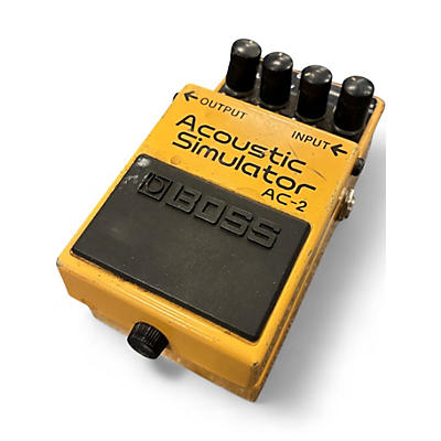 Used BOSS AC2 Acoustic Simulator Effect Pedal