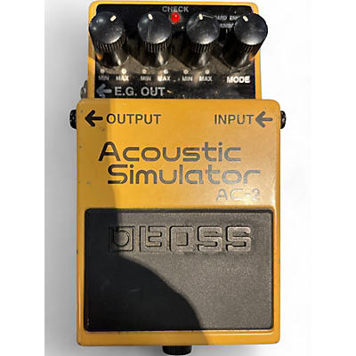 Used BOSS AC2 Acoustic Simulator Effect Pedal