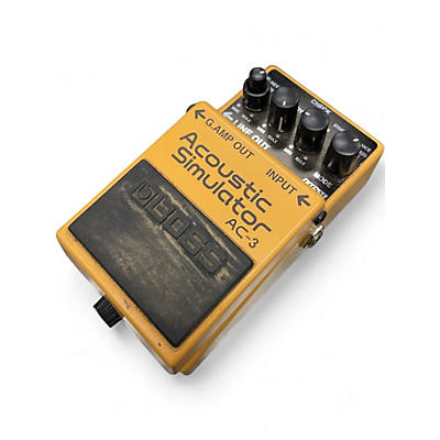 Used BOSS AC2 Acoustic Simulator Effect Pedal