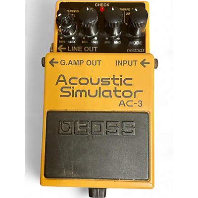 BOSS Used BOSS AC3 Acoustic Simulator Effect Pedal