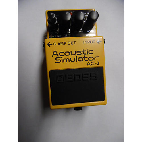 BOSS Used BOSS AC3 Acoustic Simulator Effect Pedal