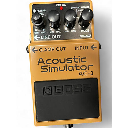 BOSS Used BOSS AC3 Acoustic Simulator Effect Pedal