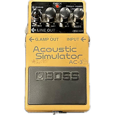 BOSS Used BOSS AC3 Acoustic Simulator Effect Pedal