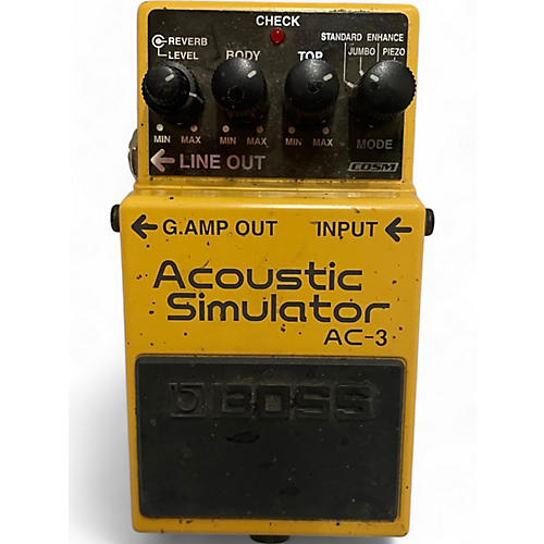 BOSS Used BOSS AC3 Acoustic Simulator Effect Pedal