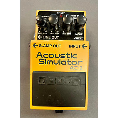 BOSS Used BOSS AC3 Acoustic Simulator Effect Pedal