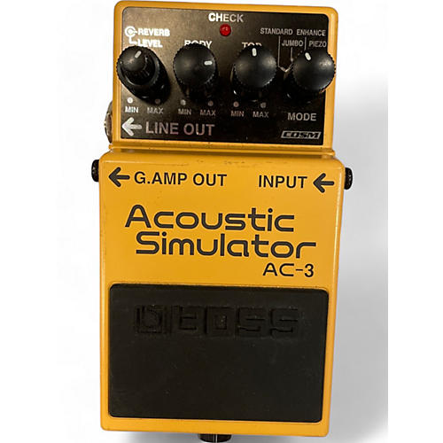 BOSS Used BOSS AC3 Acoustic Simulator Effect Pedal