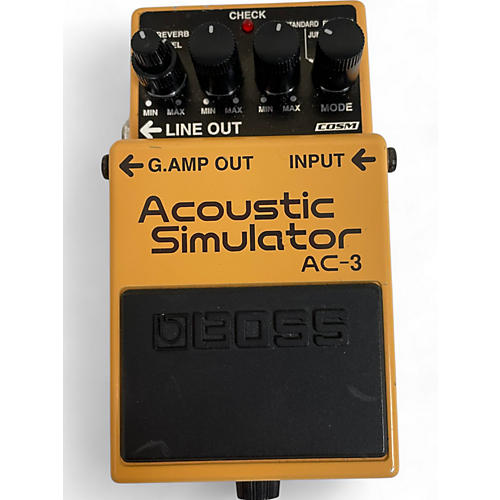 BOSS Used BOSS AC3 Acoustic Simulator Effect Pedal