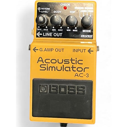 BOSS Used BOSS AC3 Acoustic Simulator Effect Pedal