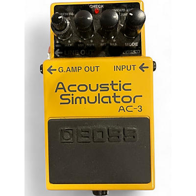 BOSS Used BOSS AC3 Acoustic Simulator Effect Pedal