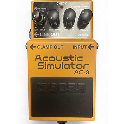 BOSS Used BOSS AC3 Acoustic Simulator Effect Pedal