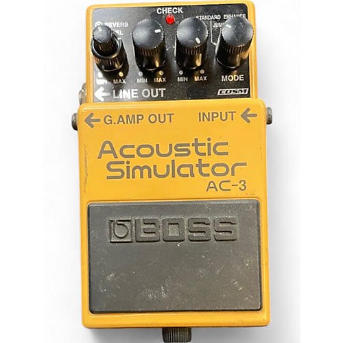 Used BOSS AC3 Acoustic Simulator Effect Pedal