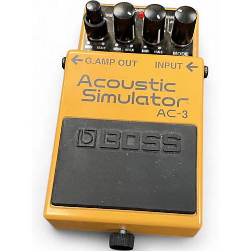Used BOSS AC3 Acoustic Simulator Effect Pedal