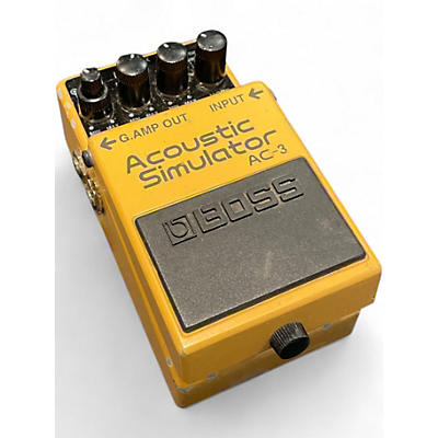 Used BOSS AC3 Acoustic Simulator Effect Pedal