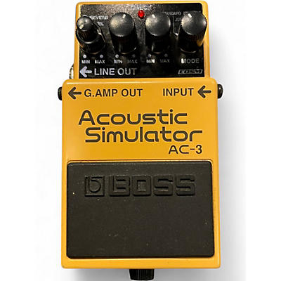 Used BOSS AC3 Acoustic Simulator Effect Pedal