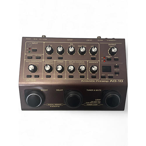 Used BOSS AD10 Acoustic Effect Processor