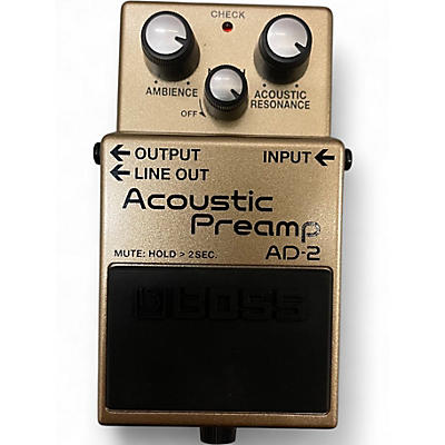 Used BOSS AD2 Acoustic Preamp Guitar Preamp