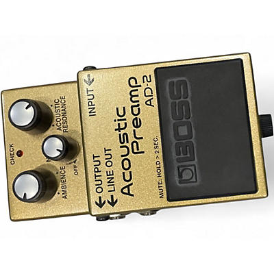 Used BOSS AD2 Acoustic Preamp Guitar Preamp