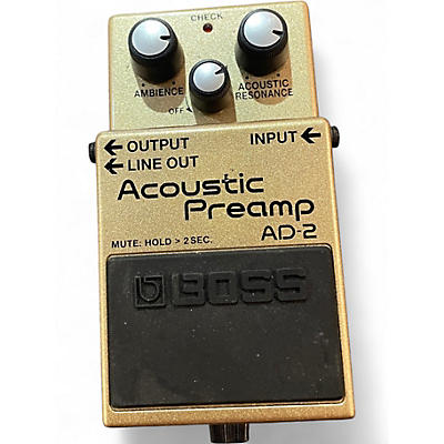 Used BOSS AD2 Acoustic Preamp Guitar Preamp