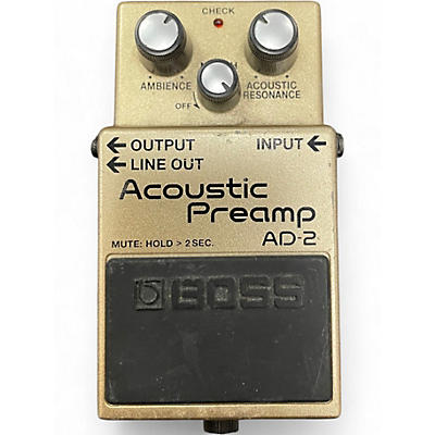 Used BOSS AD2 Acoustic Preamp Guitar Preamp