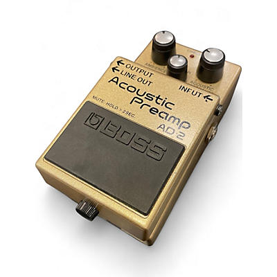 Used BOSS AD2 Acoustic Preamp Guitar Preamp