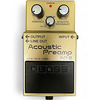 Used BOSS AD2 Acoustic Preamp Guitar Preamp