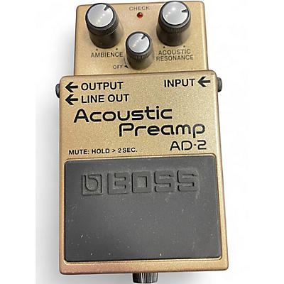 Used BOSS AD2 Acoustic Preamp Guitar Preamp