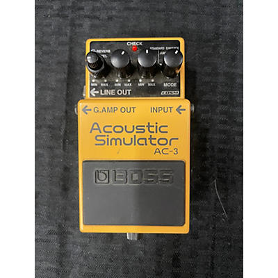 BOSS Used BOSS AD3 Acoustic Instrument Processor Effect Processor