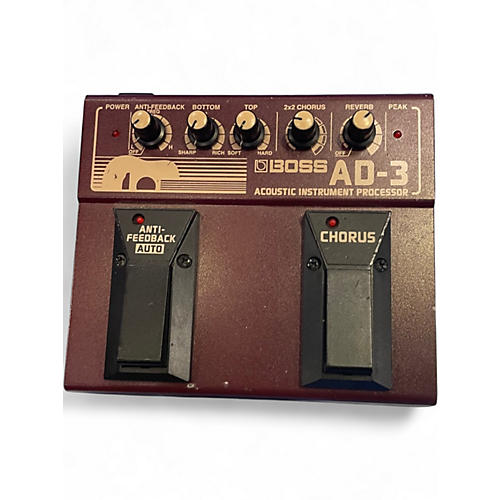 Used BOSS AD3 Acoustic Instrument Processor Effect Processor