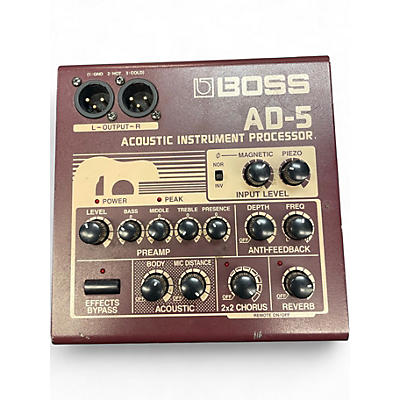 Used BOSS AD5 Acoustic Instrument Processor Effect Processor