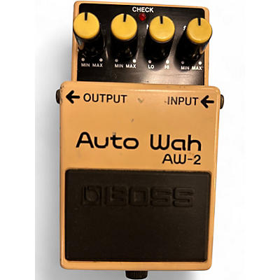 Used BOSS AW2 Auto Wah Effect Pedal