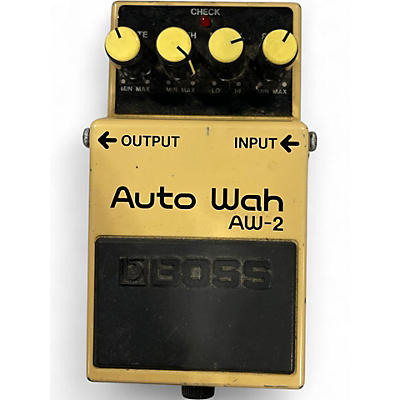 Used BOSS AW2 Auto Wah Effect Pedal