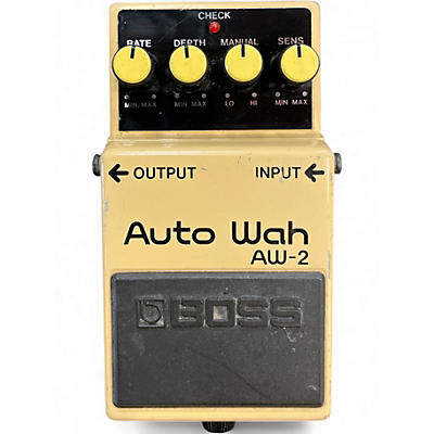Used BOSS AW2 Auto Wah Effect Pedal