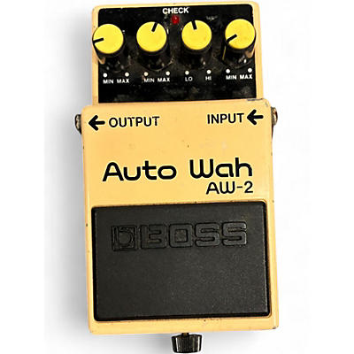 Used BOSS AW2 Auto Wah Effect Pedal