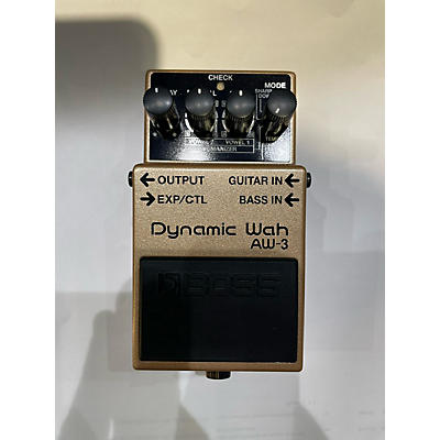 BOSS Used BOSS AW3 Dynamic Wah Effect Pedal