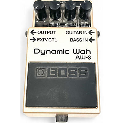 BOSS Used BOSS AW3 Dynamic Wah Effect Pedal