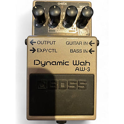 BOSS Used BOSS AW3 Dynamic Wah Effect Pedal