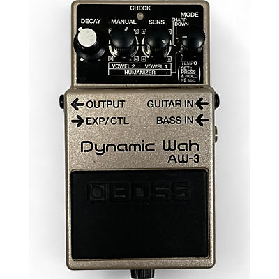 BOSS Used BOSS AW3 Dynamic Wah Effect Pedal