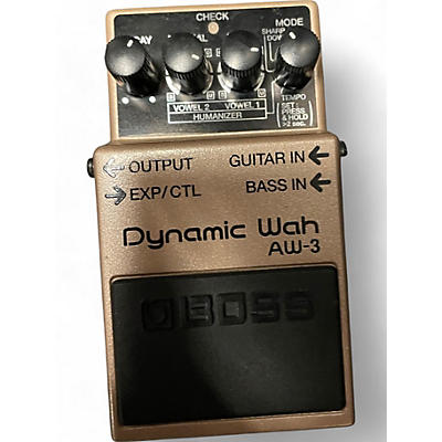 BOSS Used BOSS AW3 Dynamic Wah Effect Pedal