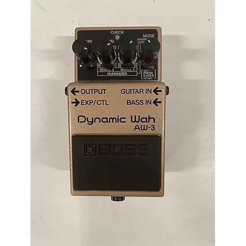 BOSS Used BOSS AW3 Dynamic Wah Effect Pedal