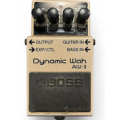 BOSS Used BOSS AW3 Dynamic Wah Effect Pedal