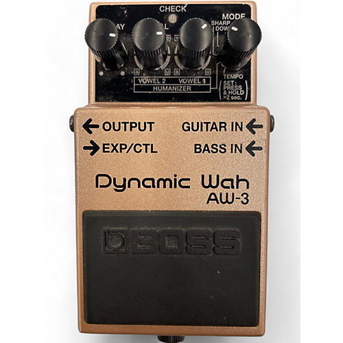 BOSS Used BOSS AW3 Dynamic Wah Effect Pedal