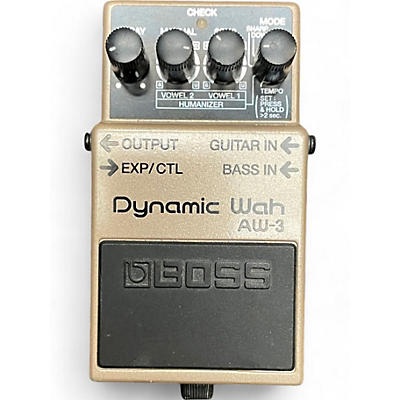 BOSS Used BOSS AW3 Dynamic Wah Effect Pedal